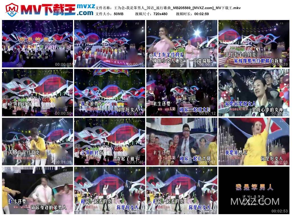 王为念-我是笨男人_国语_流行歌曲_MB205569